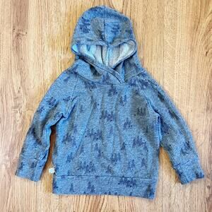 Childhoods Trees On Heather Gray Trademark Hoodie